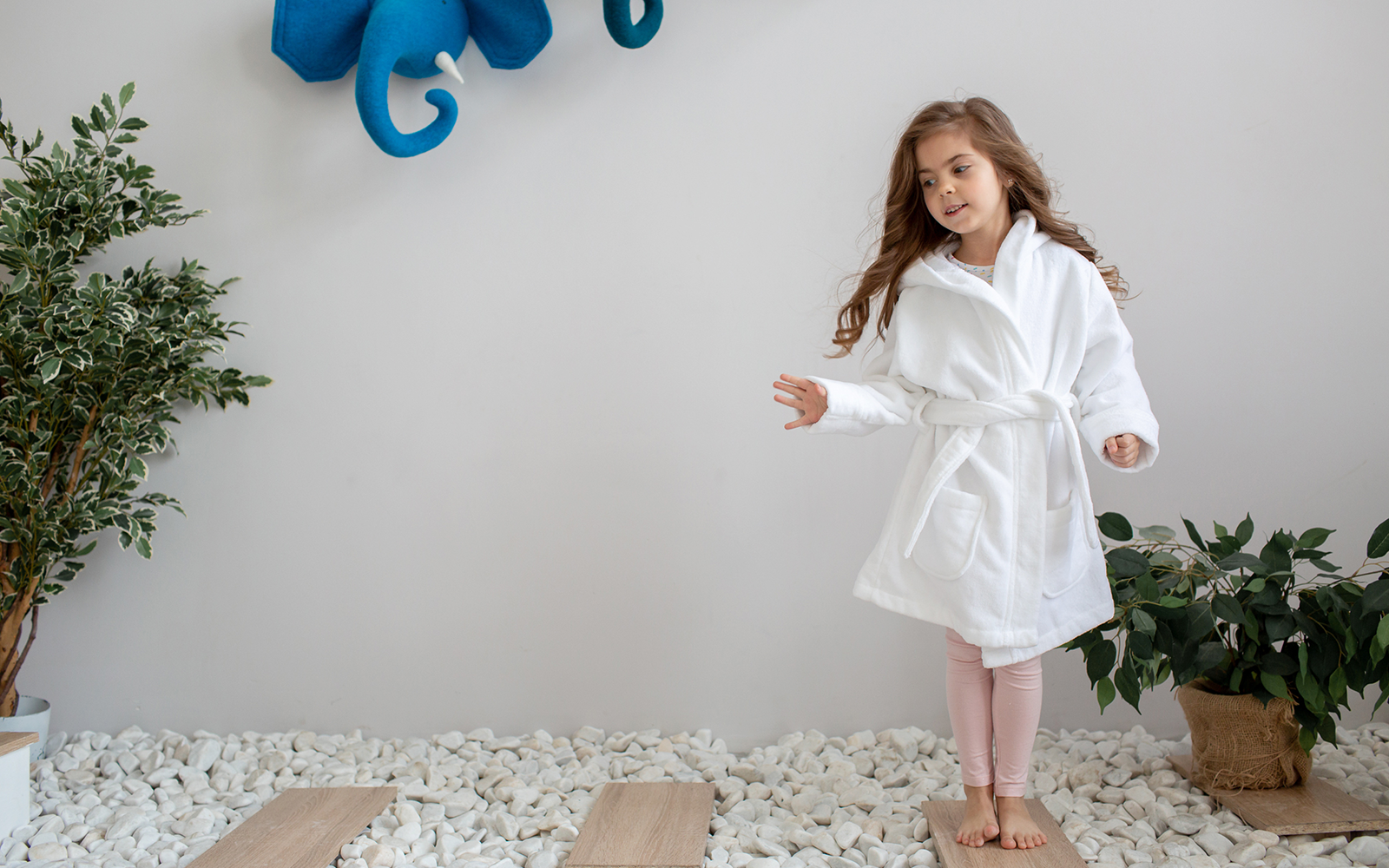 100% Egyptian Giza Cotton Children's Bathrobe